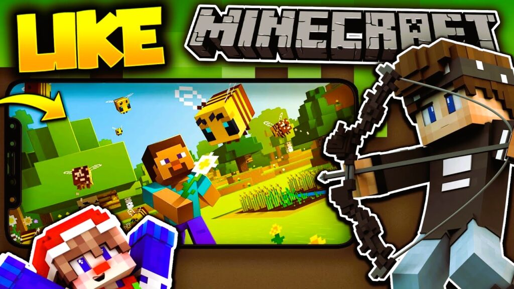 Minecraft-inspired games