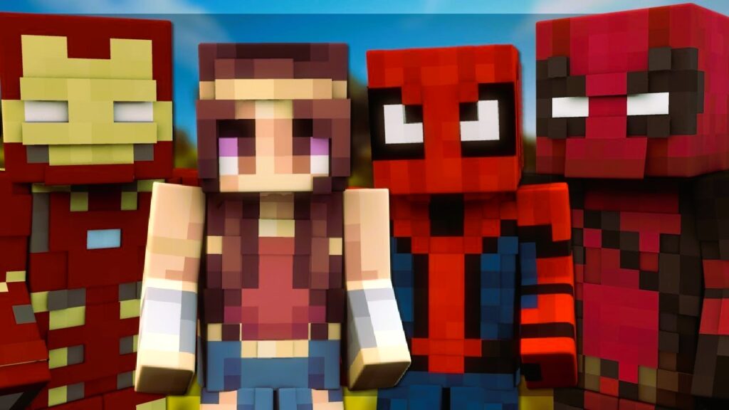 Superheroes Skins Minecraft